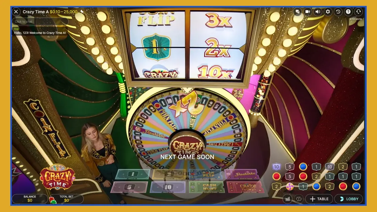 Benefits of playing Crazy Time